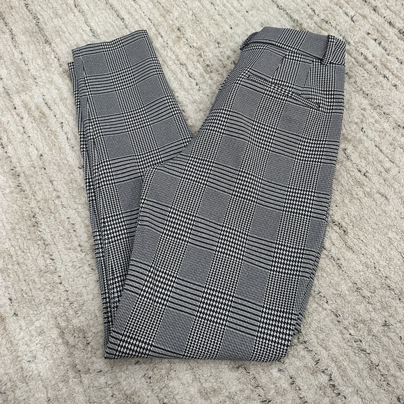 Express Plaid High Waist Skinny Pant - Picture 6 of 9